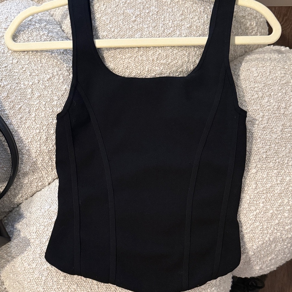 Aritzia Babaton Black Women's Top